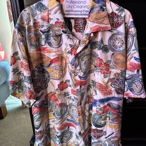 Tori Richard/ Harley Davidson, size XL